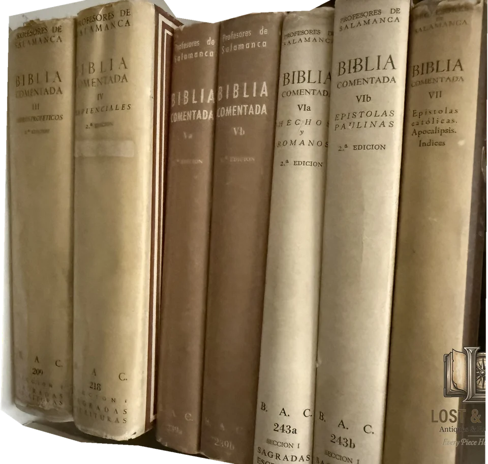 Biblia comentada — Seven-volume selection