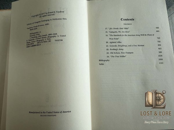 Black Jack: The Life and Times of John J. Pershing — Volumes I & II — photo 10
