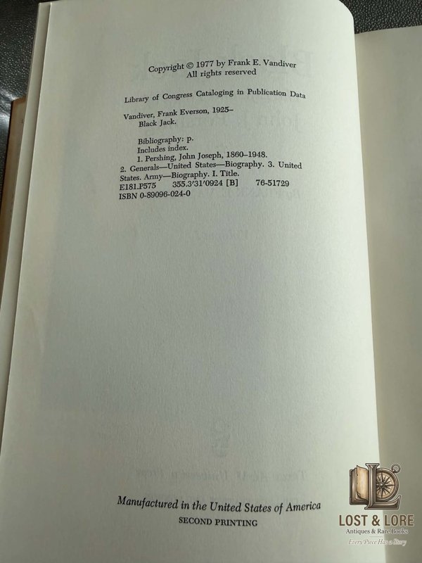 Black Jack: The Life and Times of John J. Pershing — Volumes I & II — photo 13