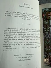 Holy Bible — Catholic Family Edition, 1953 — photo 5