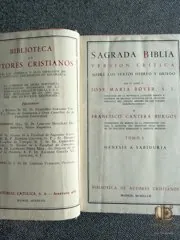 Sagrada Biblia Bover–Cantera — 1947, with dust jackets — photo 5