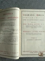 Sagrada Biblia Bover–Cantera — 1947, with dust jackets — photo 8