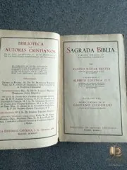Sagrada Biblia Nácar–Colunga — 1944, without dust jacket — photo 3