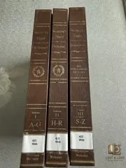Webster’s Third & Seven Language Dictionary — Three volumes — photo 2