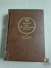 Webster’s Third & Seven Language Dictionary — Three volumes — photo 9